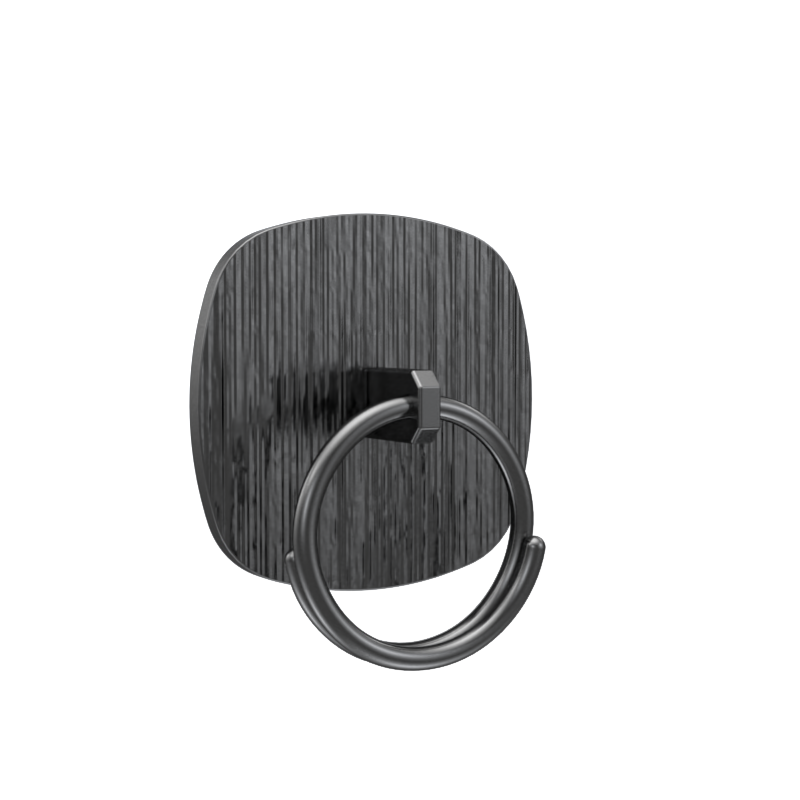 Dharma Luxe, Spiritual Button set with CZ Diamonds, 18kt Gold & Black Ruthenium Plating on Brass.