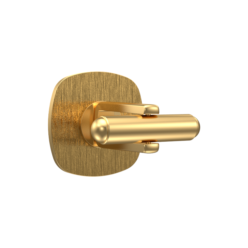 Libra Zodiac , Constellation Cufflink Set with 18kt Gold & Black Ruthenium Plating on Brass.