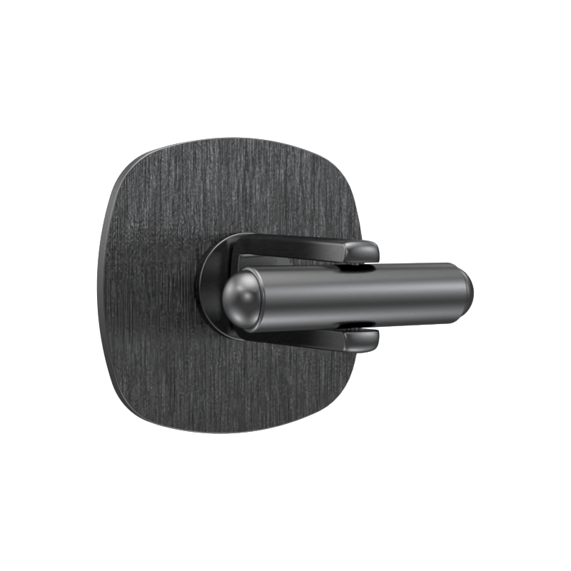 Viking Sword Luxe, Edgy Cufflink Set with CZ Diamonds, 18kt Gold & Black Ruthenium Plating on Brass.