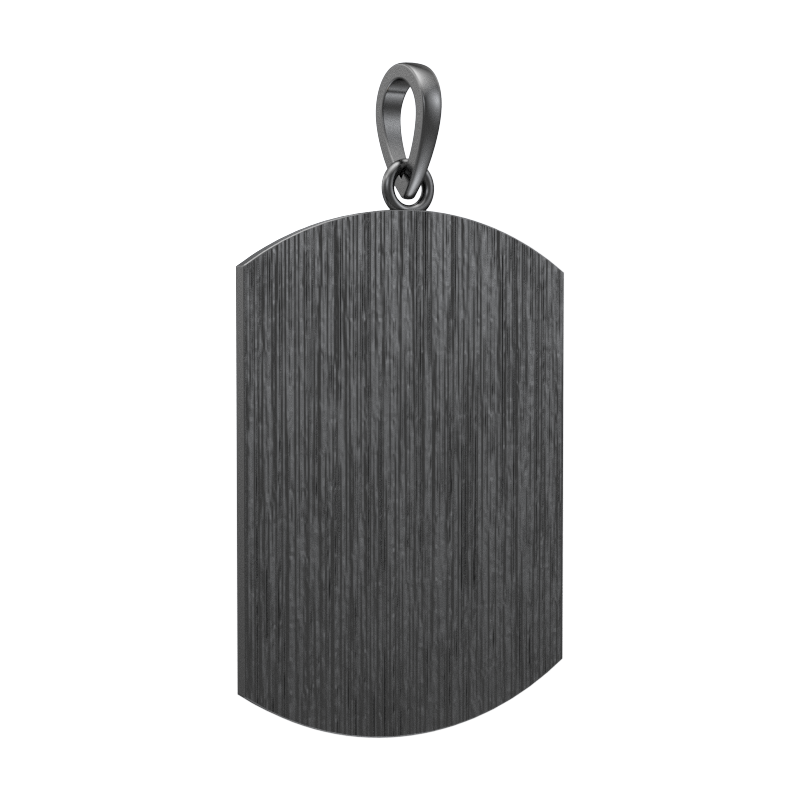 Gemini Zodiac Luxe, Constellation Pendant with CZ Diamonds, 18kt Gold & Black Ruthenium Plating on Brass.